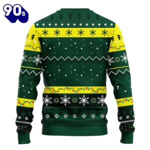 Oregon Ducks Hohoho Mickey Christmas Ugly Sweater