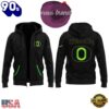 Oregon Ducks On Arrival Go Ducks 2026 Black Zip Hoodie, Sport Trend 3D Shirt