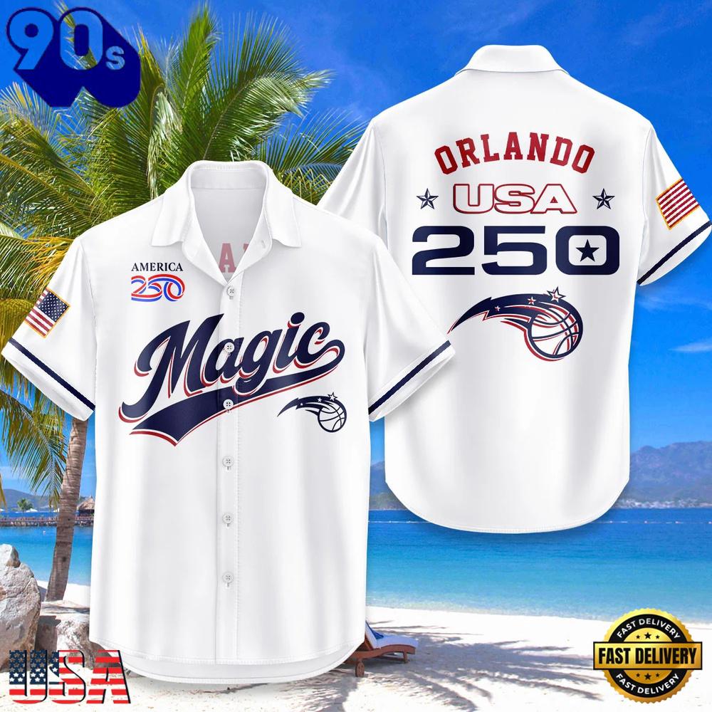 Orlando Magic USA Flag 250 Years of Freedom Anniversary 2026 Orlando Magic USA Flag 250 Years of Freedom Anniversary 2026