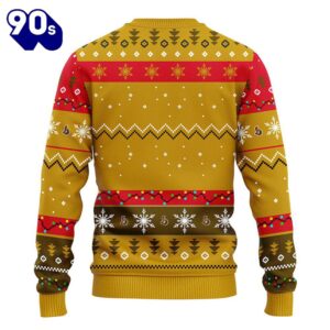 Ottawa Senators Hohoho Mickey Christmas Ugly Sweater