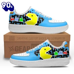 Pacman Air Sneakers Custom For Gamer Shoes