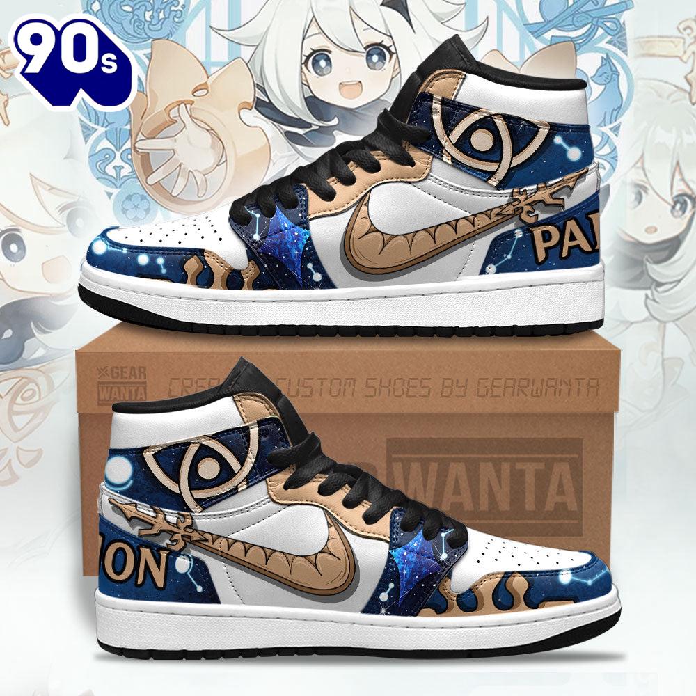 Paimon J1 Sneakers Custom For Genshin Impact Fans Paimon J1 Sneakers Custom For Genshin Impact Fans