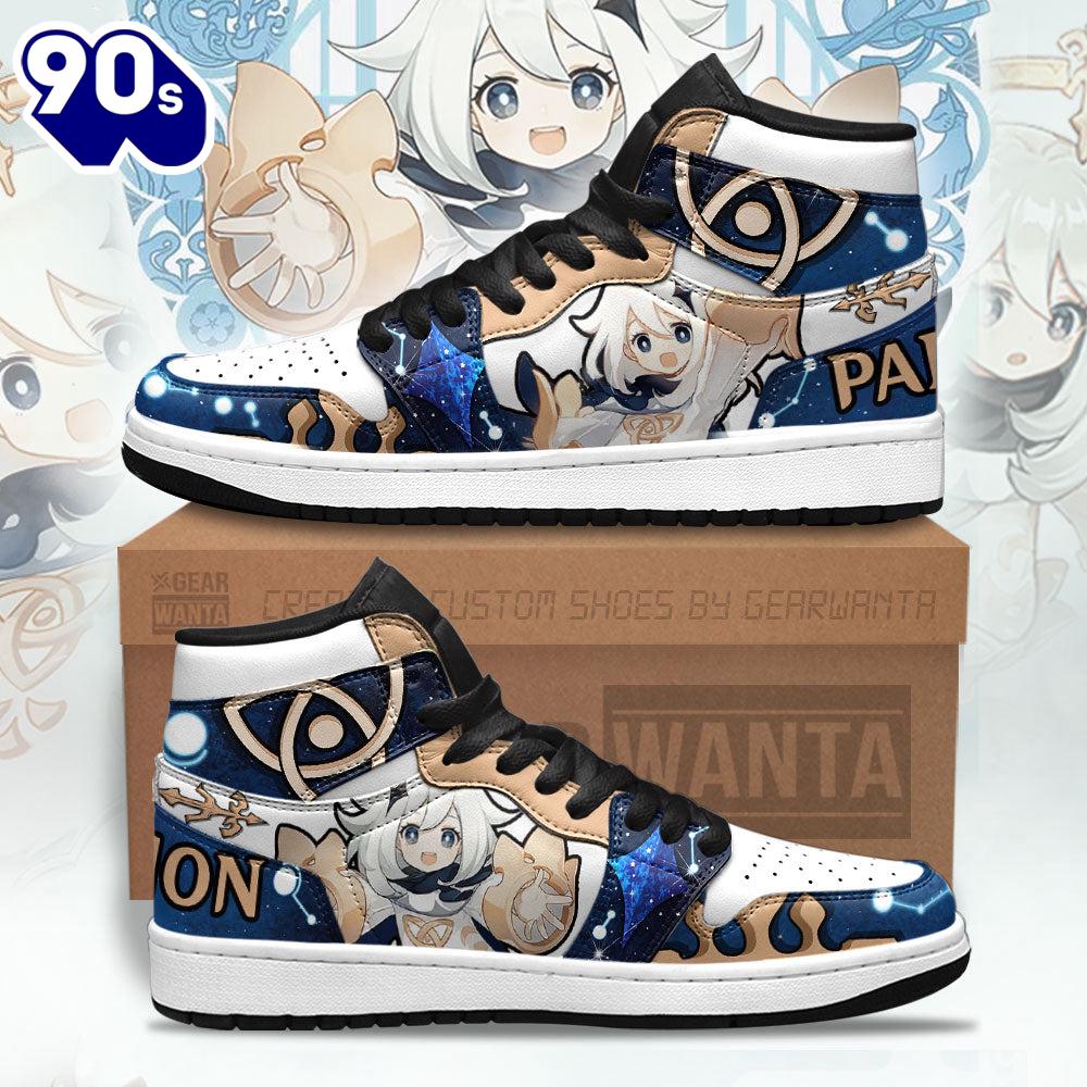 Paimon J1 Sneakers Custom For Genshin Impact Gamer Paimon J1 Sneakers Custom For Genshin Impact Gamer