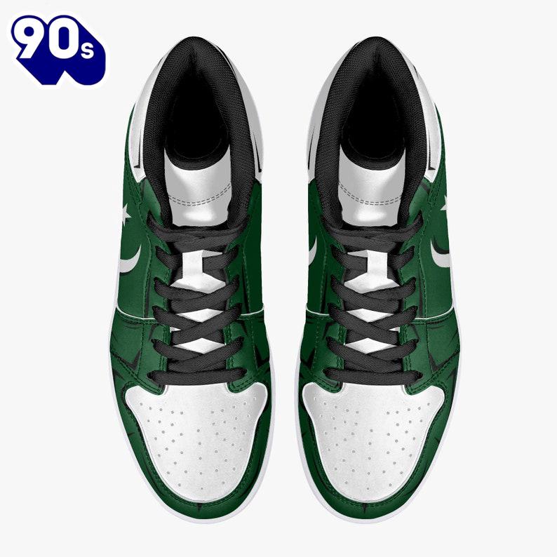 Pakistan Flag JD1 Sneakers Custom Country Pakistan Flag JD1 Sneakers Custom Country