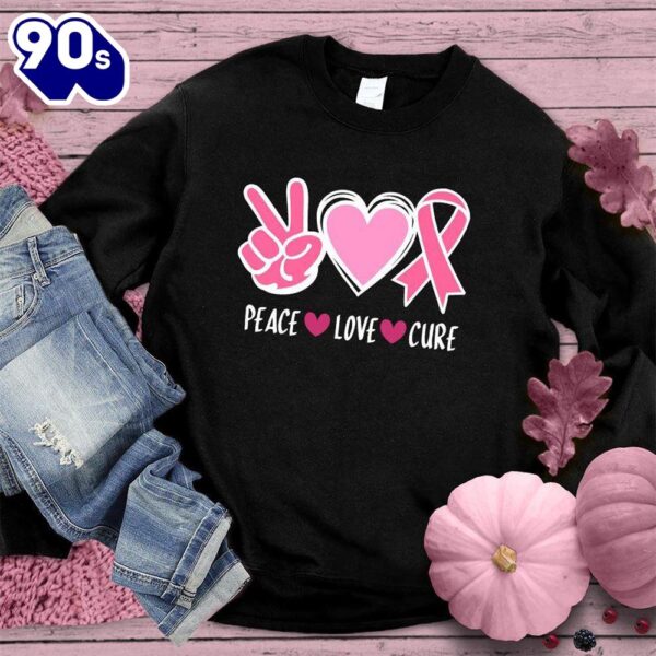 Peace Love Cure Version 2 Colored Edition Sweatshirt  For Women