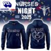 Penn State Nittany Lions Celebrating Nurses Night 2025 Heart Work Hoodie