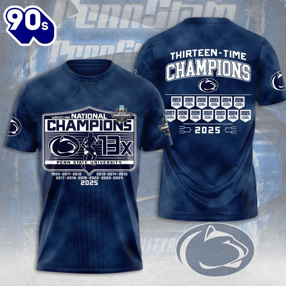 Penn State Nittany Lions Wrestling 3D Apparel Trend T-shirts Rock Music 3D Shirt Penn State Nittany Lions Wrestling 3D Apparel Trend T-shirts Rock Music 3D Shirt