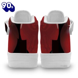 Pennywise IT Clown Shoes Custom High Top Air Force Shoes Sneakers Horror Fans