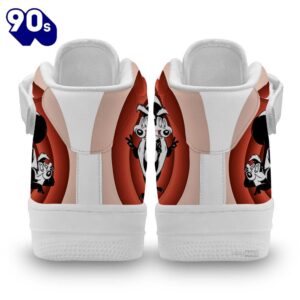 Pepe Le Pew High Top Air Force Shoes Custom Looney Tunes Sneakers