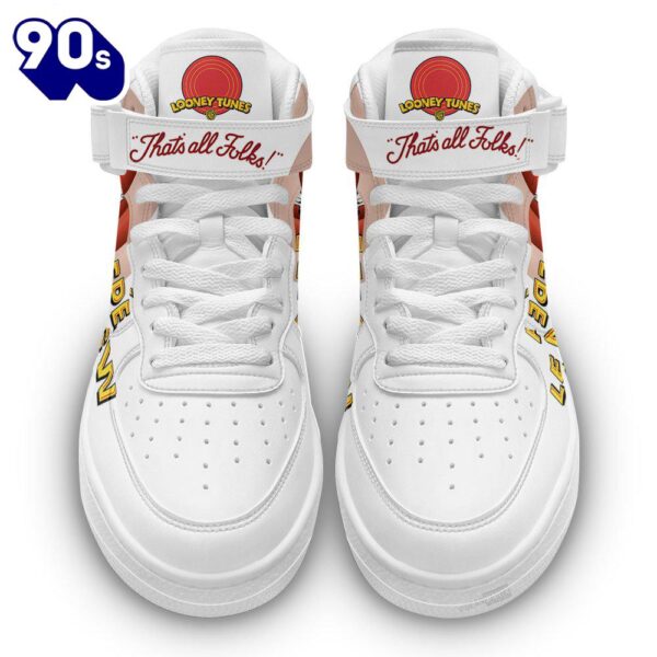 Pepe Le Pew High Top Air Force Shoes Custom Looney Tunes Sneakers