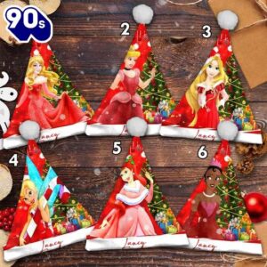 Personalize Christmas Santa Hat, Aurora…