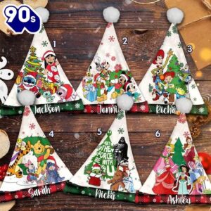 Personalize Mickey And Friends Christmas…