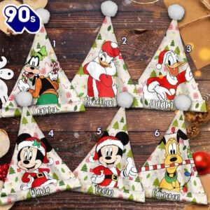 Personalize Mickey And Friends Christmas…