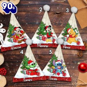 Personalize Mickey And Friends Christmas…