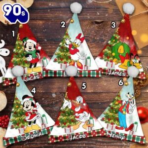 Personalize Mickey And Friends Christmas…