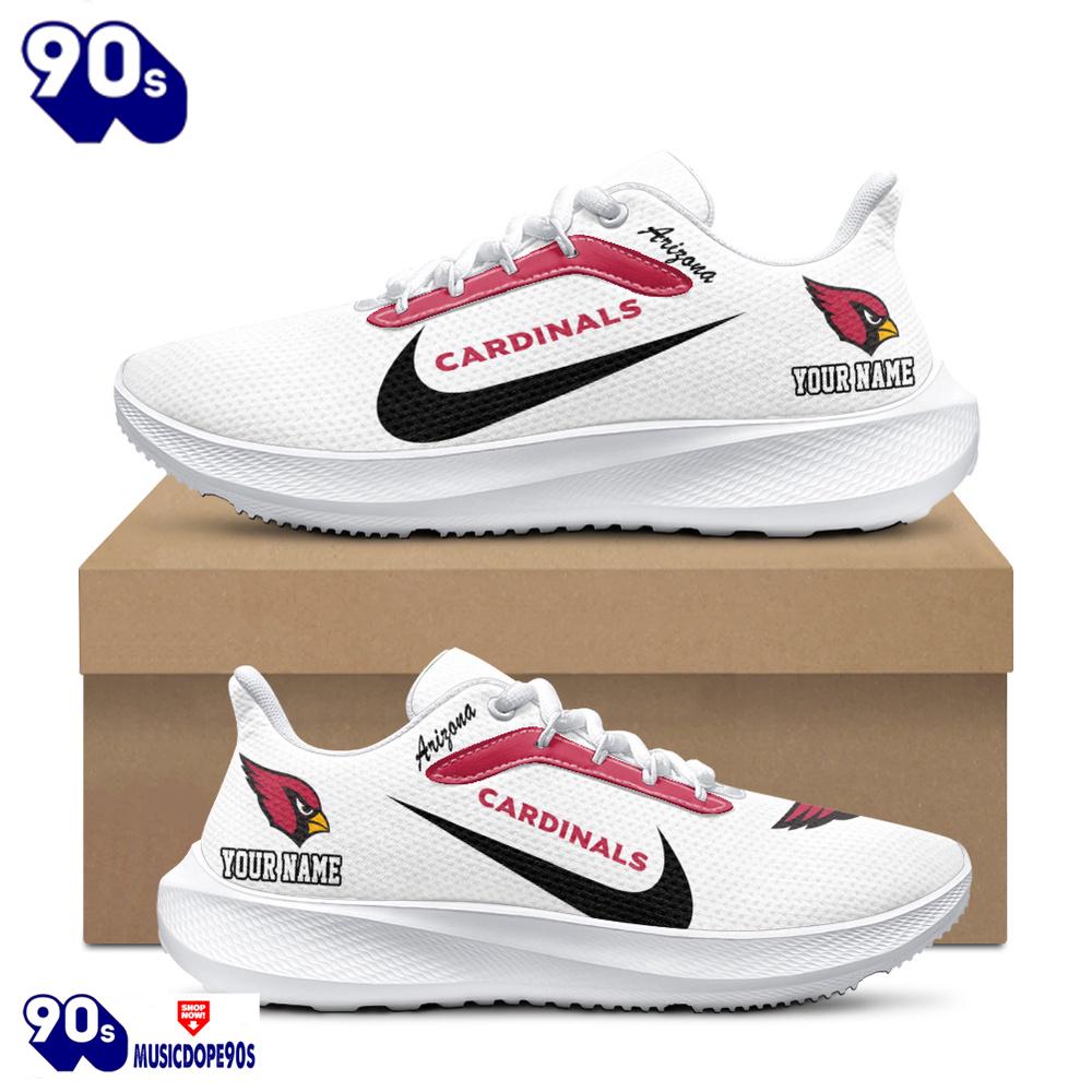 Personalized Arizona Cardinals Nike Running Sneakers Personalized Arizona Cardinals Nike Running Sneakers