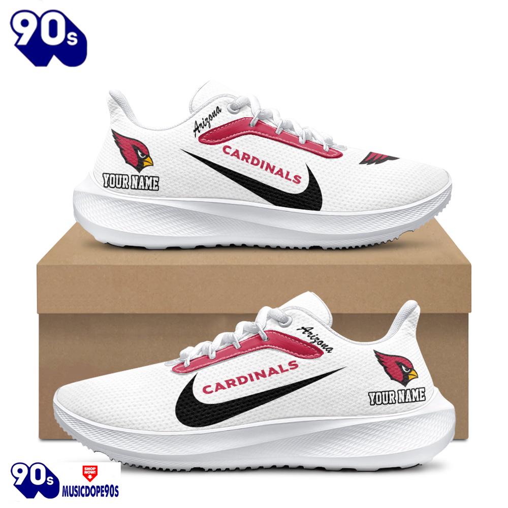 Personalized Arizona Cardinals Nike Running Sneakers Personalized Arizona Cardinals Nike Running Sneakers