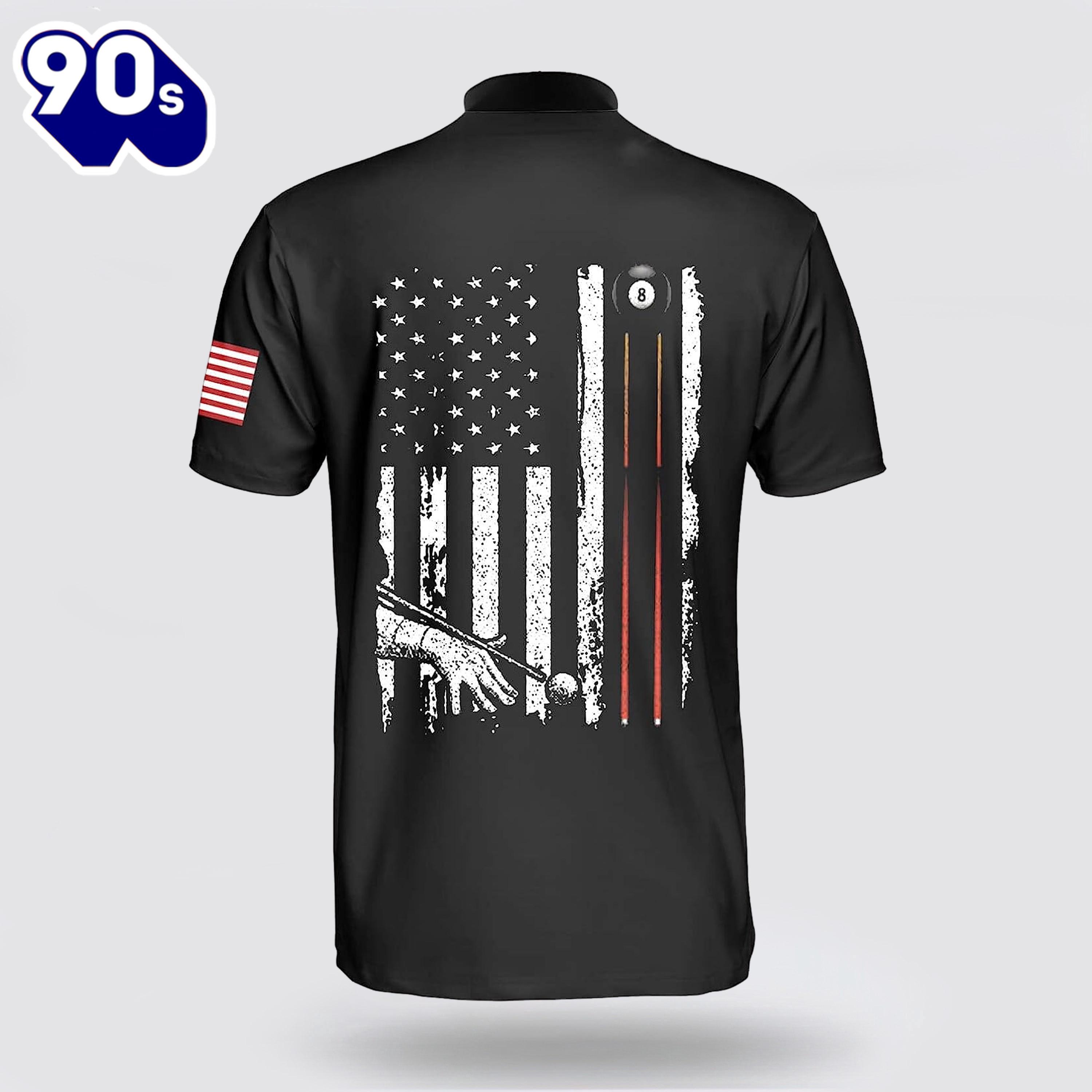 Personalized Billiard Skull American Flag Patriotic Billiard Jerseys Shirt Gift Xmas Personalized Billiard Skull American Flag Patriotic Billiard Jerseys Shirt Gift Xmas
