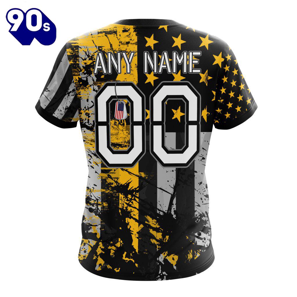 Personalized Green Bay Packers Classic Grunge American Flag Vetaran 3D Shirt Unisex Personalized Green Bay Packers Classic Grunge American Flag Vetaran 3D Shirt Unisex