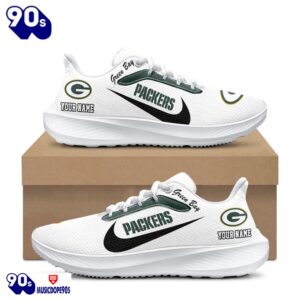 Personalized Green Bay Packers Nike Running Sneakers 1 Personalized Green Bay Packers Nike Running Sneakers
