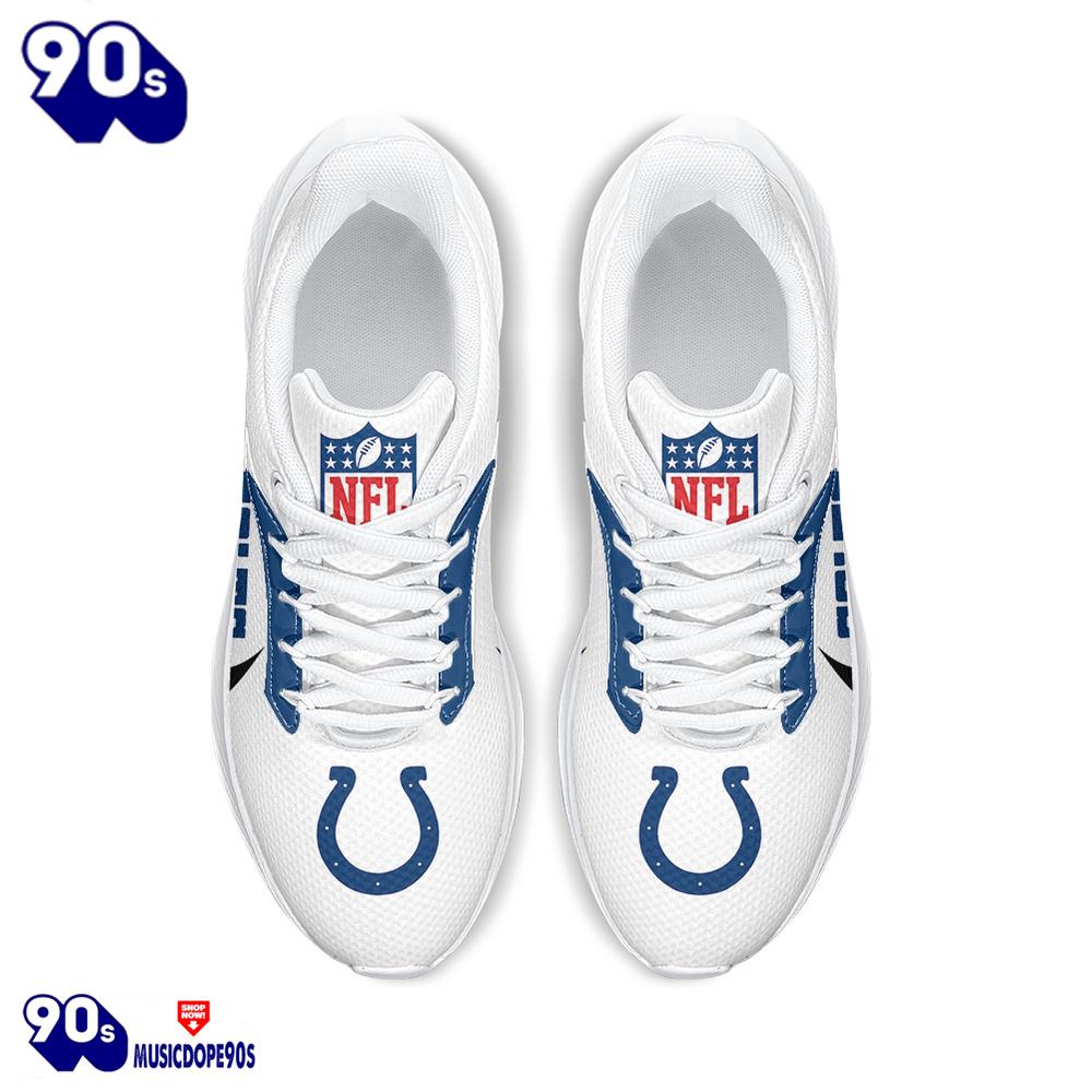 Personalized Indianapolis Colts Nike Running Sneakers Personalized Indianapolis Colts Nike Running Sneakers
