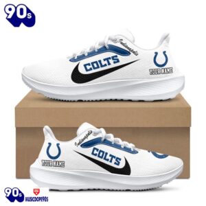 Personalized Indianapolis Colts Nike Running Sneakers 1 Personalized Indianapolis Colts Nike Running Sneakers