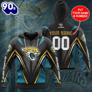 Personalized Jacksonville Jaguars 3D Hoodie