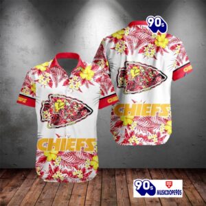 Personalized Name NFL Kansas City Chiefs Special New Summer NFL Teams Hawaiian Shirt