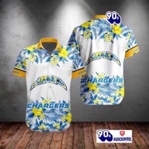 Personalized Name NFL Los Angeles Chargers Special New Summer NFL Teams Hawaiian Shirt