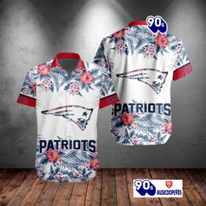Personalized Name NFL New England Patriots Special New Summer NFL Teams Hawaiian Shirt