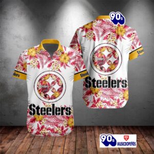 Personalized Name NFL Pittsburgh Steelers Special New Summer NFL Teams Hawaiian Shirt