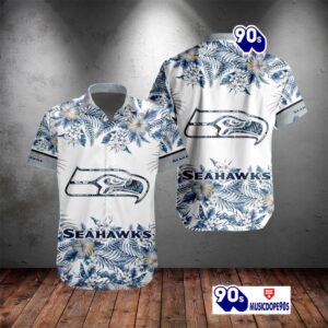 Personalized Name NFL Seatle Seahawks Special New Summer NFL Teams Hawaiian Shirt