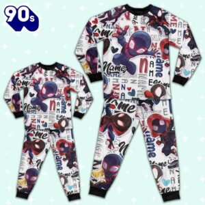 Personalized Name Spidey Amazing Friends Comic Pajamas - Family Disneyland Matching Pajamas Set