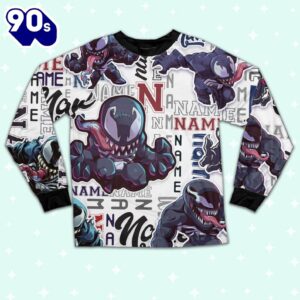 Personalized Name Spidey Man Friends Venom Comic Pajamas - Family Disneyland Matching Pajamas Set