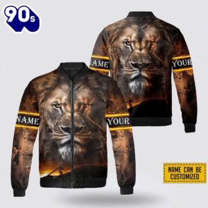 Personalized Name The Lion Christian…