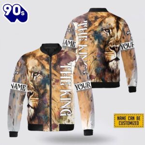 Personalized Name The Lion Half…
