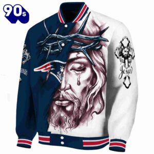 Personalized New England Patriots Jesus…