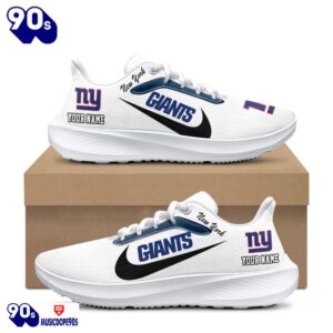 Personalized New York Giants Nike Running Sneakers 1 Personalized New York Giants Nike Running Sneakers