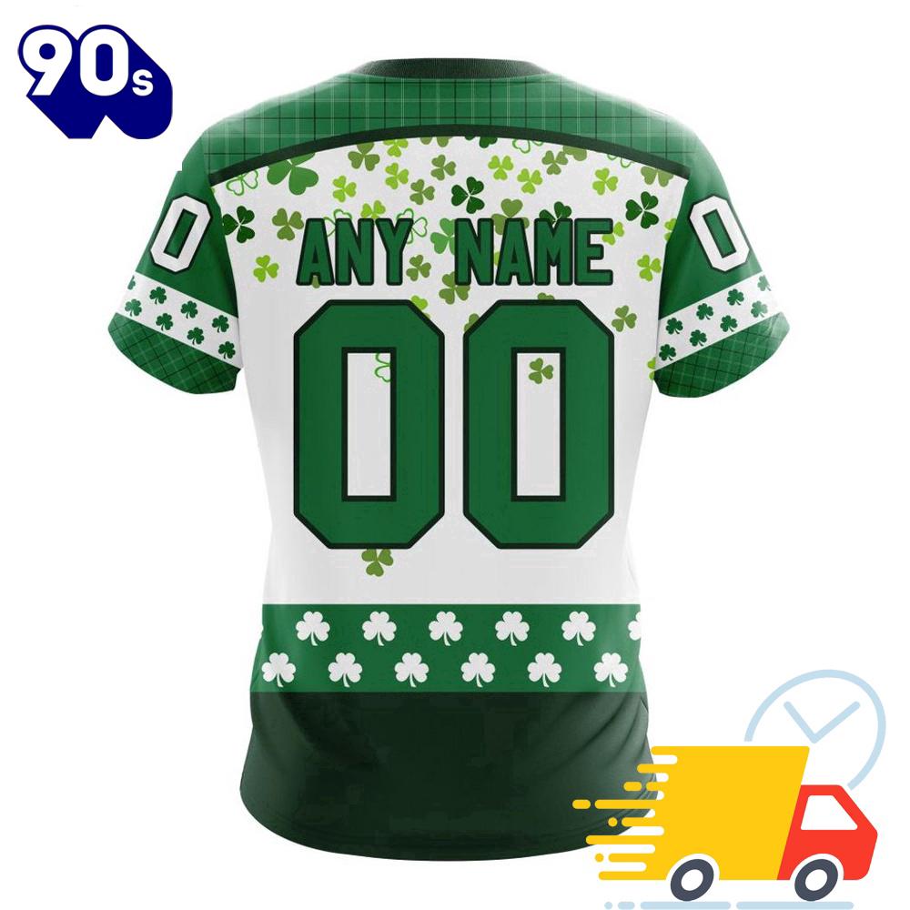 Personalized NHL Arizona Coyotes Special Design For St. Patrick Day All Over Print Shirts Personalized NHL Arizona Coyotes Special Design For St. Patrick Day All Over Print Shirts