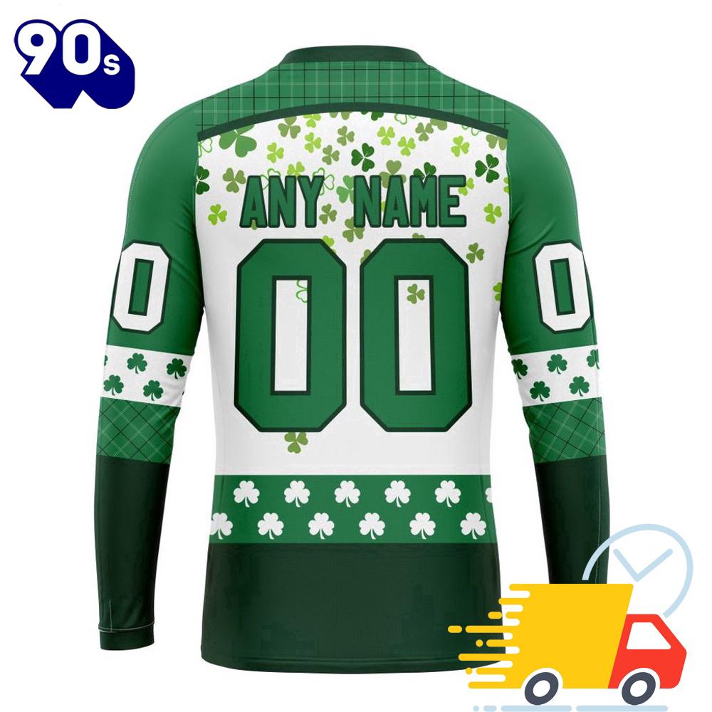 Personalized NHL Arizona Coyotes Special Design For St. Patrick Day All Over Print Shirts Personalized NHL Arizona Coyotes Special Design For St. Patrick Day All Over Print Shirts
