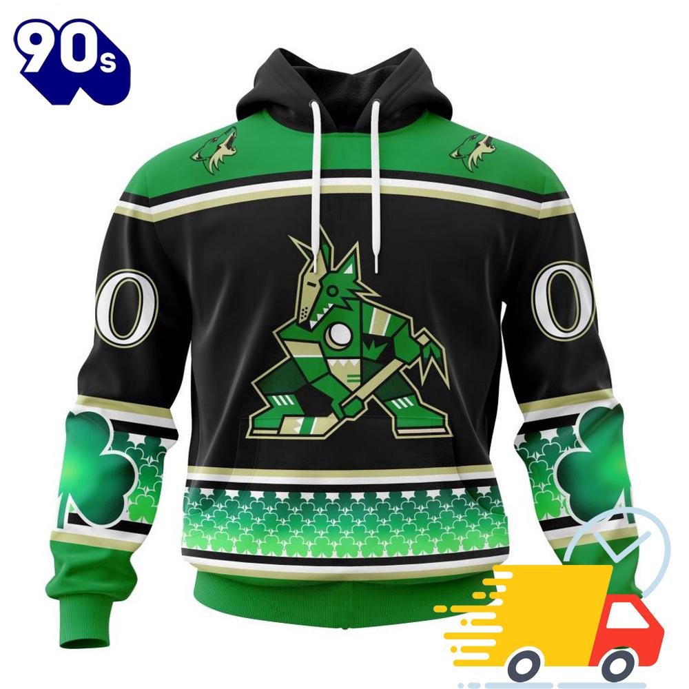 Personalized NHL Arizona Coyotes Specialized Unisex Kits Hockey Celebrate St Patrick's Day All Over Print Shirts Personalized NHL Arizona Coyotes Specialized Unisex Kits Hockey Celebrate St Patrick's Day All Over Print Shirts