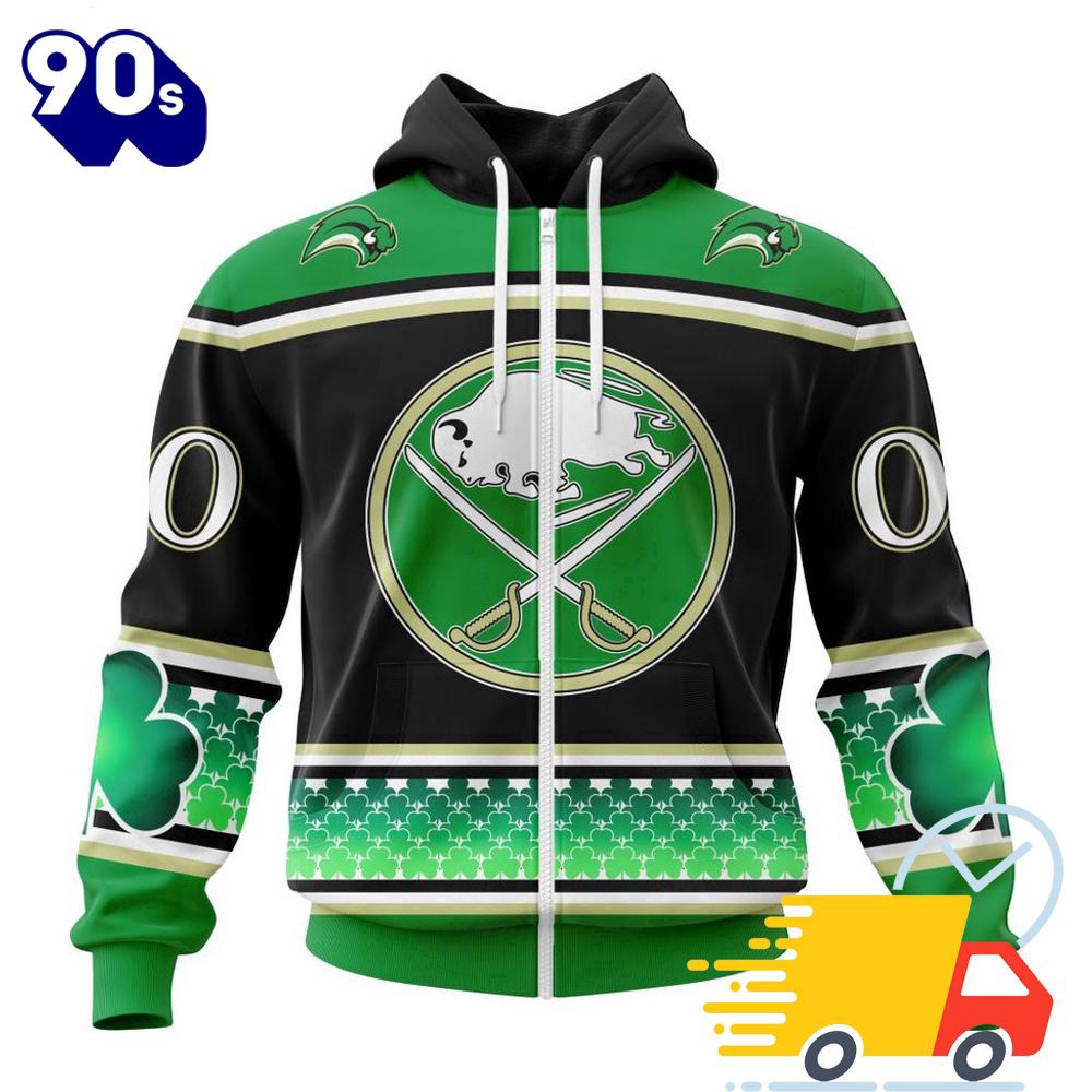 Personalized NHL Buffalo Sabres Specialized Unisex Kits Hockey Celebrate St Patrick's Day 3D Shirts Personalized NHL Buffalo Sabres Specialized Unisex Kits Hockey Celebrate St Patrick's Day 3D Shirts