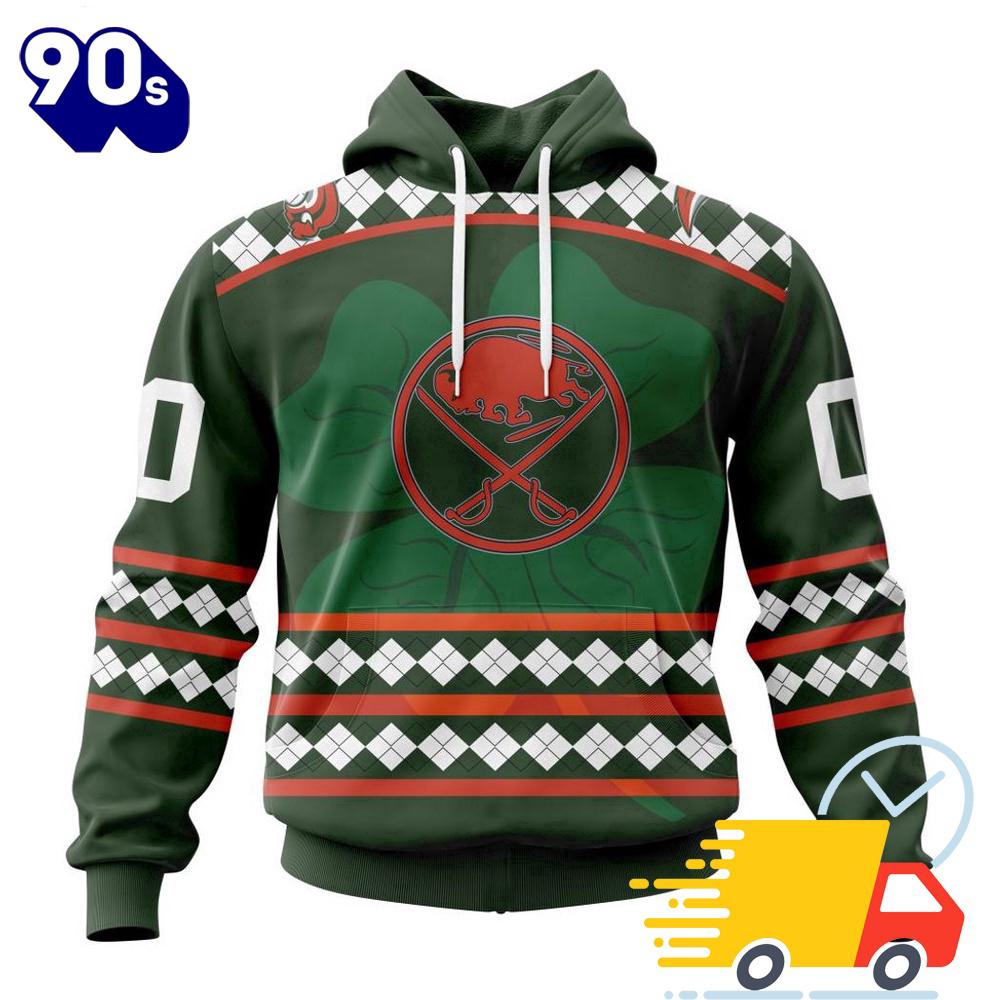 Personalized NHL Buffalo Sabres Specialized Unisex Kits Hockey Celebrate St Patrick's Day All Over Print Shirts Personalized NHL Buffalo Sabres Specialized Unisex Kits Hockey Celebrate St Patrick's Day All Over Print Shirts