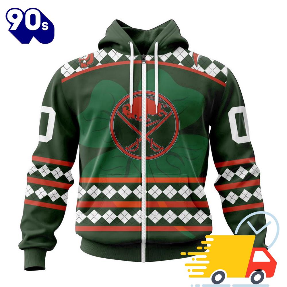 Personalized NHL Buffalo Sabres Specialized Unisex Kits Hockey Celebrate St Patrick's Day All Over Print Shirts Personalized NHL Buffalo Sabres Specialized Unisex Kits Hockey Celebrate St Patrick's Day All Over Print Shirts