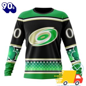 Personalized NHL Carolina Hurricanes Specialized Unisex Kits Hockey Celebrate St Patrick's Day All Over Print Shirts