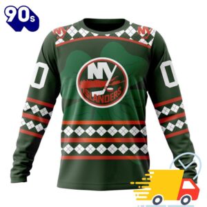 Personalized NHL New York Islanders Specialized Unisex Kits Hockey Celebrate St Patrick's Day All Over Print Shirts