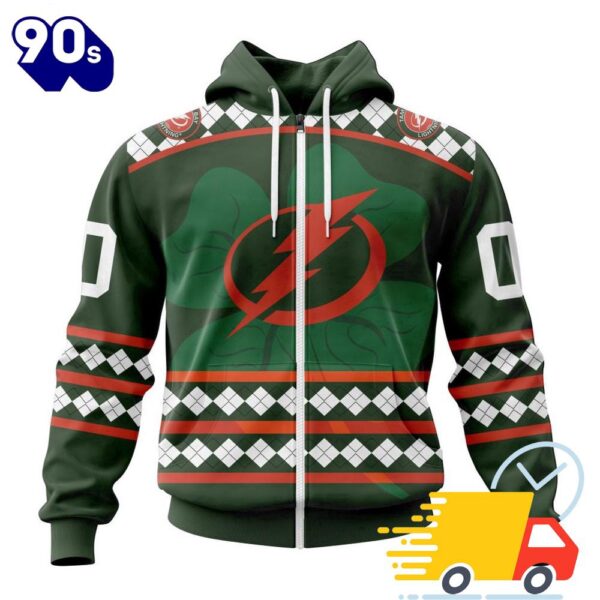 Personalized NHL Tampa Bay Lightning Specialized Unisex Kits Hockey Celebrate St Patrick’s Day All Over Print Shirts