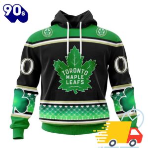 Personalized NHL Toronto Maple Leafs Specialized Hockey Celebrate St Patrick's Day All Over Print Shirts