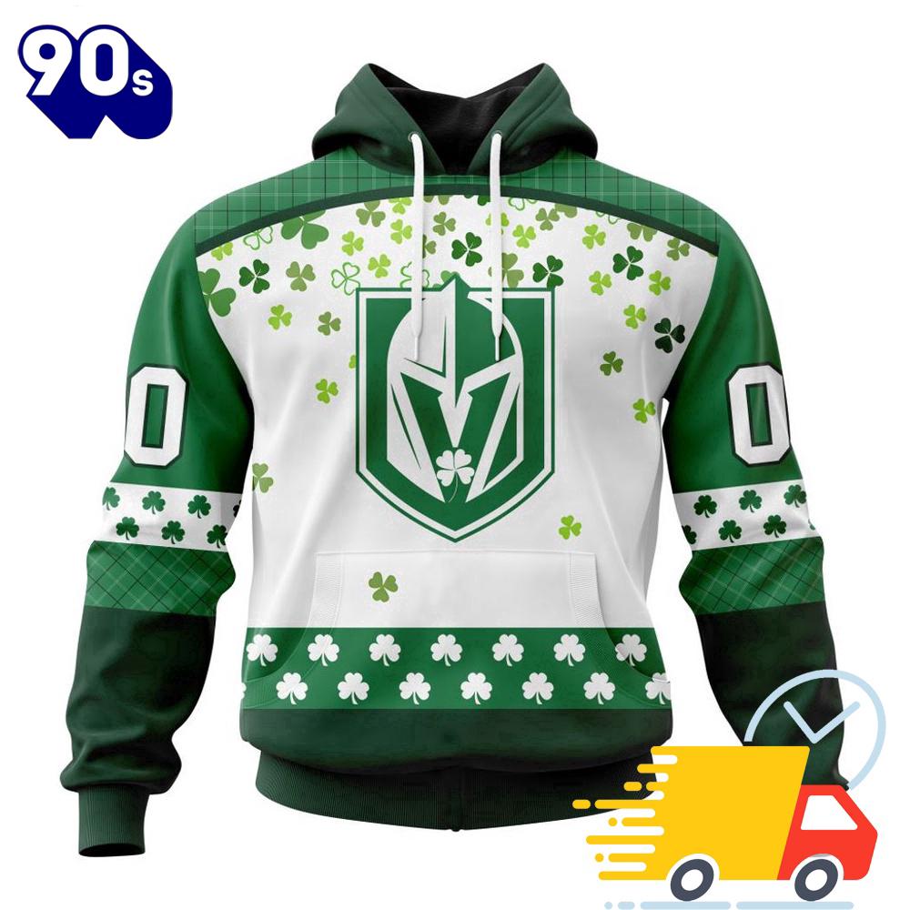 Personalized NHL Vegas Golden Knights Special Design For St. Patrick Day All Over Print Shirts Personalized NHL Vegas Golden Knights Special Design For St. Patrick Day All Over Print Shirts