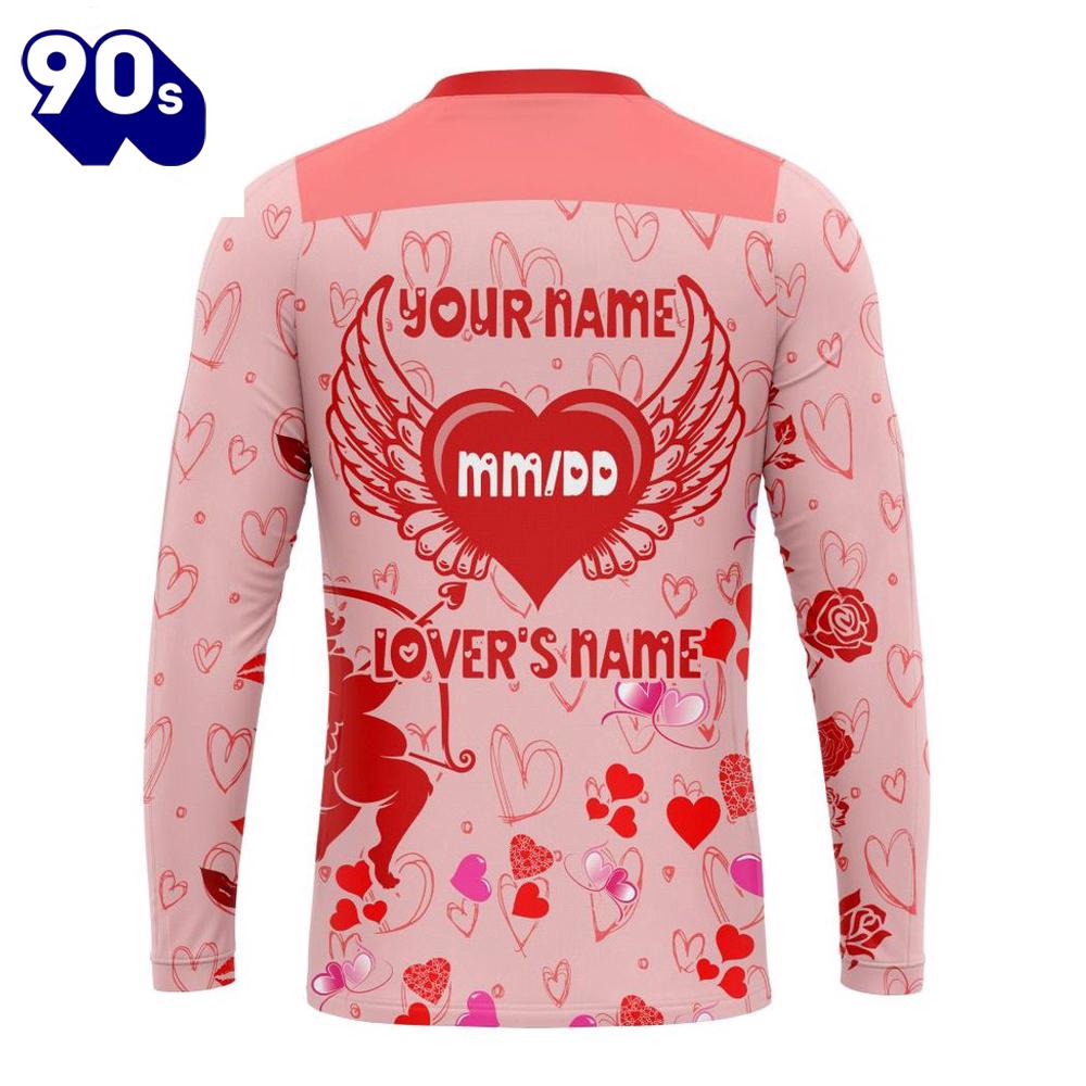 Personalized NHL Winnipeg Jets Special Design For Valentines Day All Over Print Shirt Personalized NHL Winnipeg Jets Special Design For Valentines Day All Over Print Shirt